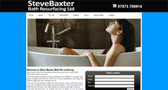 Desktop Screenshot of baxterbathresurfacing.co.uk